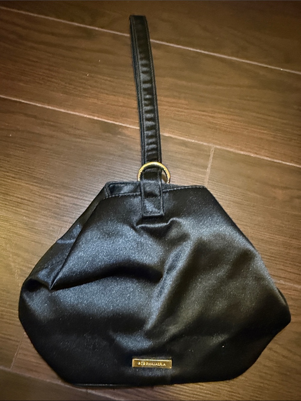 Black Wristlet Clutch Bag by BCBG